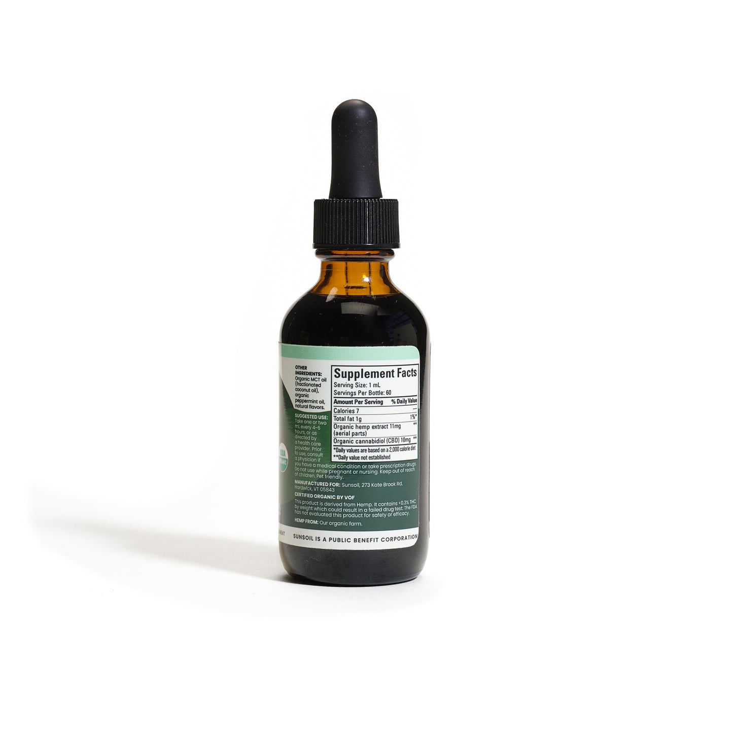 Chocolate Mint CBD Oil 10 mg