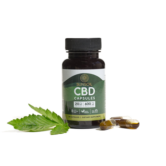 Vegan CBD Capsules 30ct