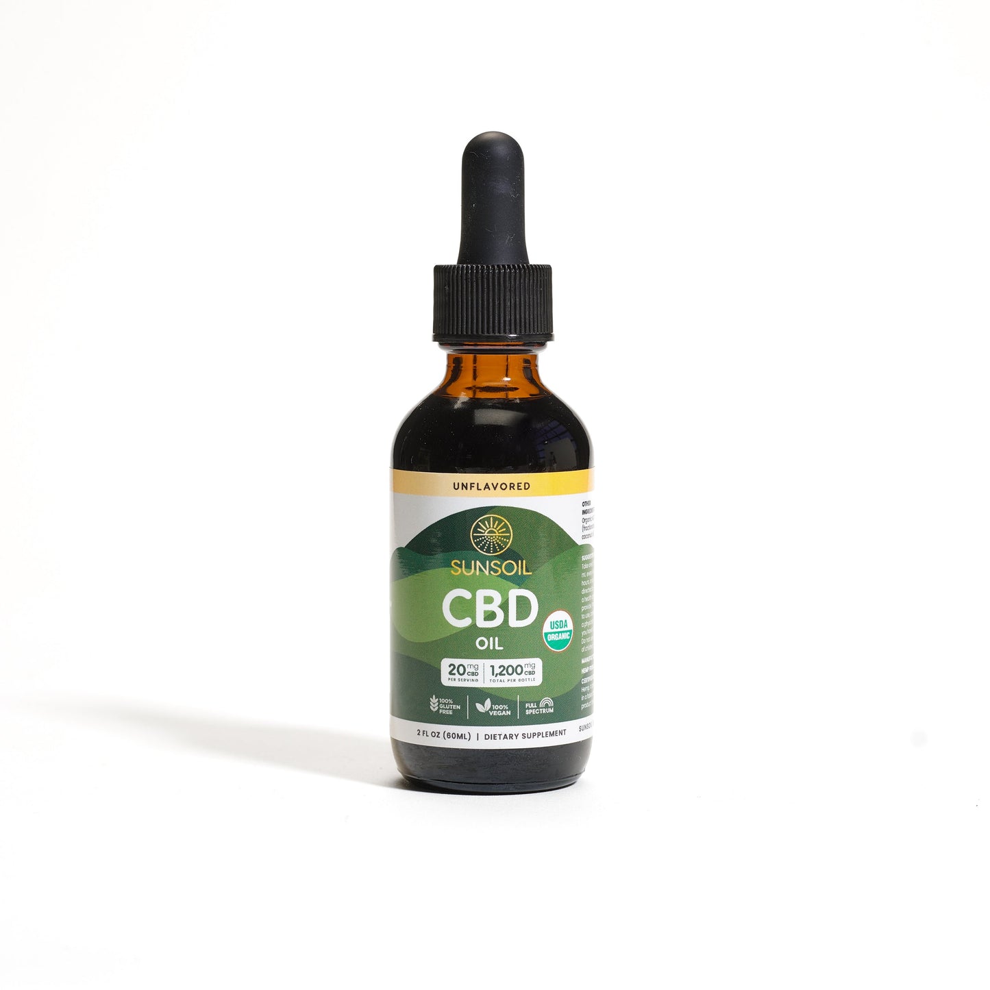 Unflavored CBD Oil 20mg
